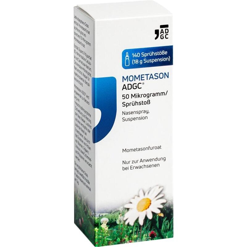 MOMETASON ADGC 50 μg/Sprühstoß Nasenspray 140